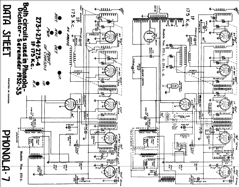 274-1 ; Electrohome Dominion (ID = 780264) Radio