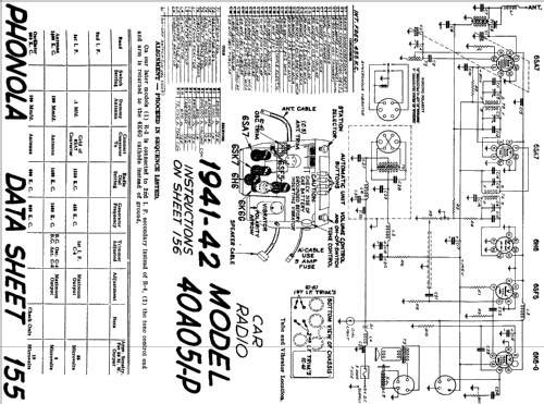 40A051-P ; Electrohome Dominion (ID = 798053) Autoradio