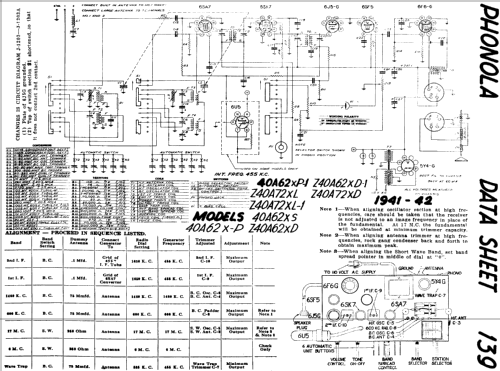 40A62-X-S ; Electrohome Dominion (ID = 797580) Radio