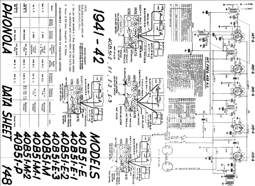 40B51-E ; Electrohome Dominion (ID = 798588) Radio
