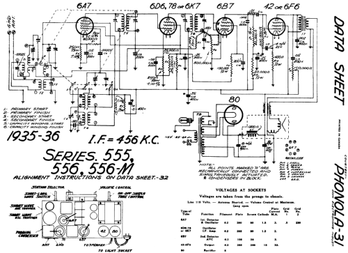 556 ; Electrohome Dominion (ID = 782903) Radio