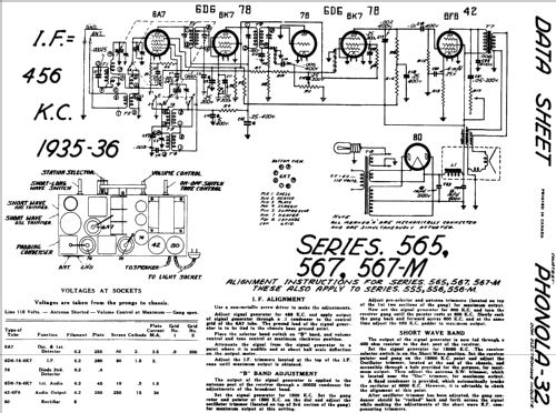 565 ; Electrohome Dominion (ID = 782907) Radio