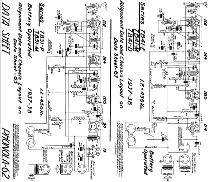 7B51-P ; Electrohome Dominion (ID = 791230) Radio