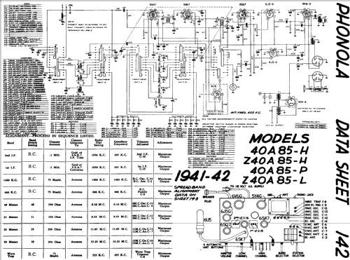 Airline Z40A85-H; Electrohome Dominion (ID = 798535) Radio