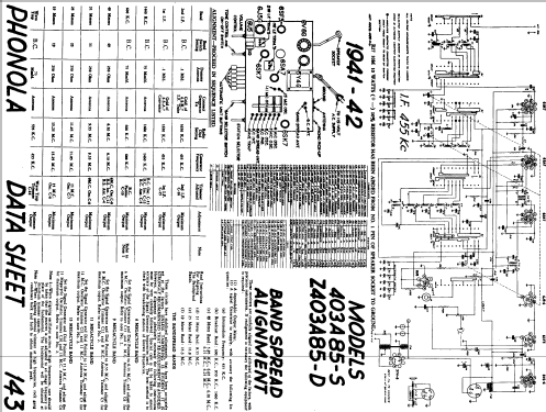 Airline Z40A85-H; Electrohome Dominion (ID = 798536) Radio