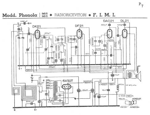 545/2; Phonola SA, FIMI; (ID = 182230) Radio