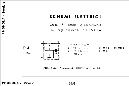 5518; Phonola SA, FIMI; (ID = 1222717) Radio