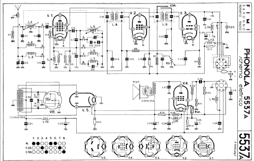 5537A; Phonola SA, FIMI; (ID = 758994) Car Radio