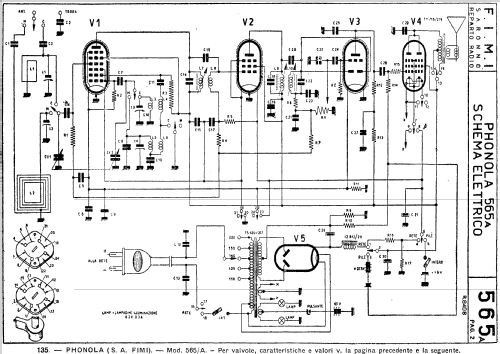 565A; Phonola SA, FIMI; (ID = 619761) Radio