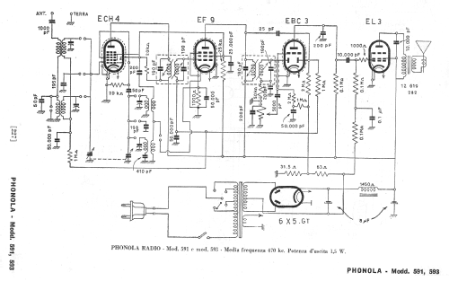 591; Phonola SA, FIMI; (ID = 254977) Radio