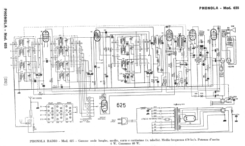 625; Phonola SA, FIMI; (ID = 258384) Radio