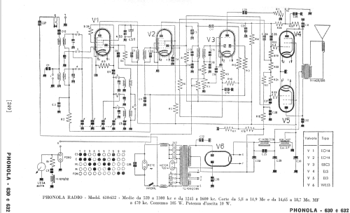 630; Phonola SA, FIMI; (ID = 258419) Radio