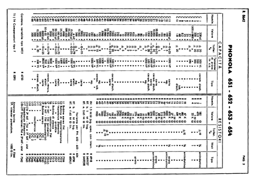 651; Phonola SA, FIMI; (ID = 411166) Radio