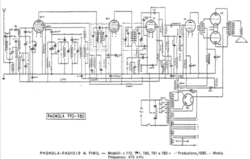 771 Ch= 770; Phonola SA, FIMI; (ID = 627118) Radio