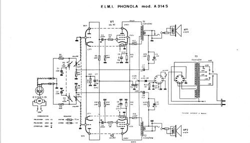 A-314S; Phonola SA, FIMI; (ID = 1073137) Sonido-V