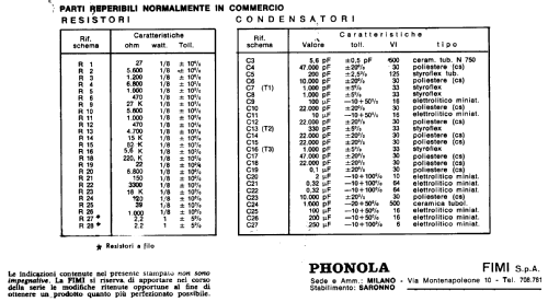 Liz 2 RT-7166; Phonola SA, FIMI; (ID = 1744968) Radio