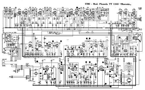 Mascotte TT1165; Phonola SA, FIMI; (ID = 2454585) Televisore