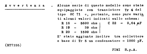 Minny 2 RT7155; Phonola SA, FIMI; (ID = 1745007) Radio