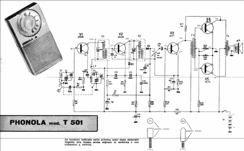 T501; Phonola SA, FIMI; (ID = 602117) Radio