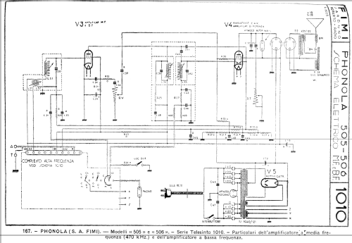 505 Telesinto 1010; Phonola SA, FIMI; (ID = 47345) Radio