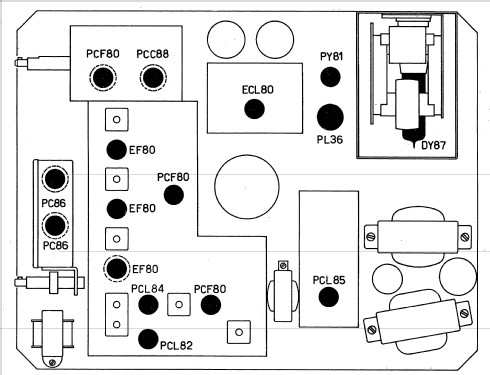 TV-2307; Phonola SA, FIMI; (ID = 782495) Télévision