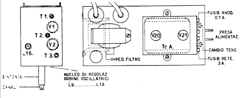 TV-2405; Phonola SA, FIMI; (ID = 752361) Televisore