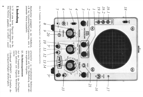 Oscilloscope 555 06974.93; Phywe, Physikalische (ID = 2661136) teaching