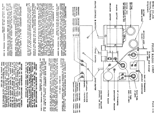 103 ; Pilot Electric Mfg. (ID = 596893) Radio