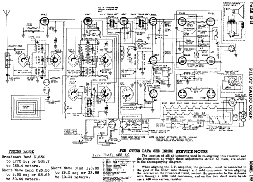 173 ; Pilot Electric Mfg. (ID = 603634) Radio