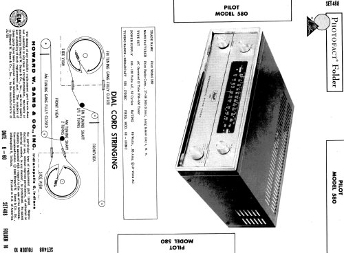 580 ; Pilot Electric Mfg. (ID = 561919) Radio