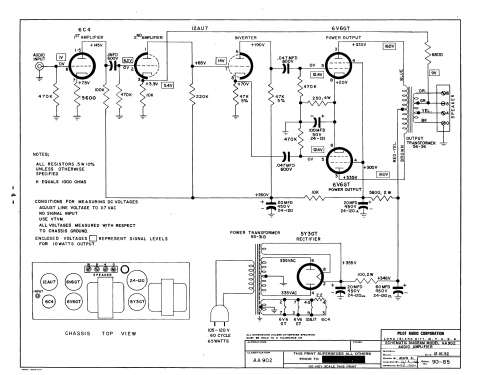 Pilotone AA-902; Pilot Electric Mfg. (ID = 2767245) Ampl/Mixer