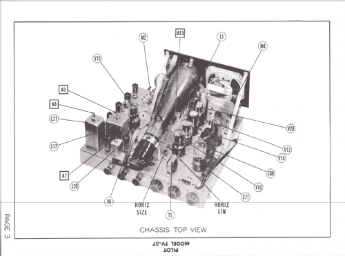 Pilot Candid TV37; Pilot Electric Mfg. (ID = 1281240) Televisore