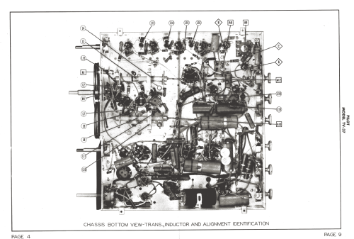 Pilot Candid TV37; Pilot Electric Mfg. (ID = 1281241) Television