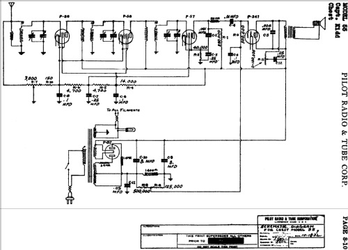 Capt. Kidd 55; Pilot Electric Mfg. (ID = 595982) Radio