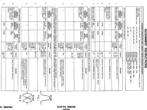 FA-670 ; Pilot Electric Mfg. (ID = 544324) Radio