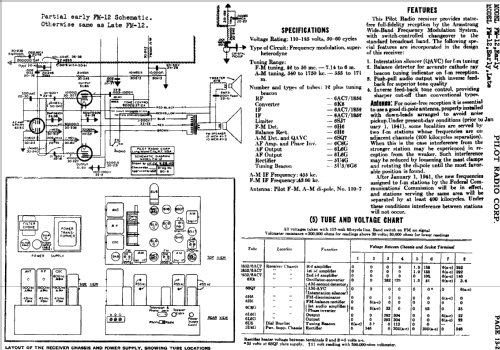 FM-12 ; Pilot Electric Mfg. (ID = 604482) Radio