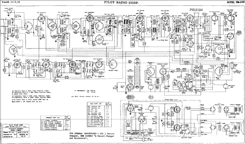 FM-200 Phono ; Pilot Electric Mfg. (ID = 605382) Radio