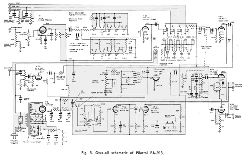 Pilotrol PA-913; Pilot Electric Mfg. (ID = 2102624) Ampl/Mixer