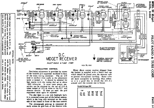 S-156 ; Pilot Electric Mfg. (ID = 595341) Radio