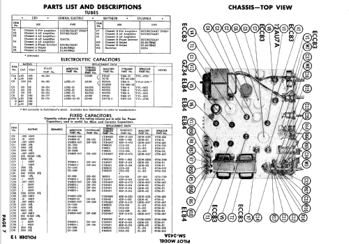 SM-245A ; Pilot Electric Mfg. (ID = 608951) Ampl/Mixer