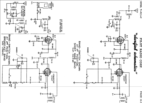 T-411U ; Pilot Electric Mfg. (ID = 605634) Radio