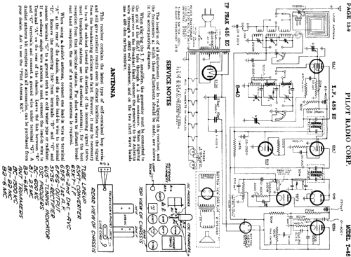 T-48 ; Pilot Electric Mfg. (ID = 604876) Radio