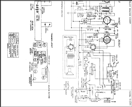 T-570 ; Pilot Electric Mfg. (ID = 304106) Radio