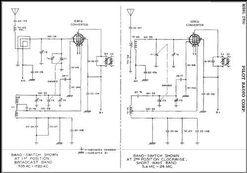 T-700 ; Pilot Electric Mfg. (ID = 401332) Radio