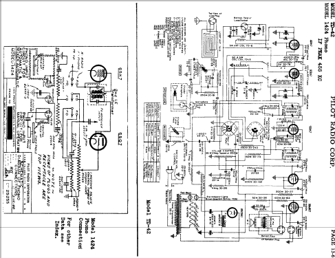 TD-42 ; Pilot Electric Mfg. (ID = 604496) Radio