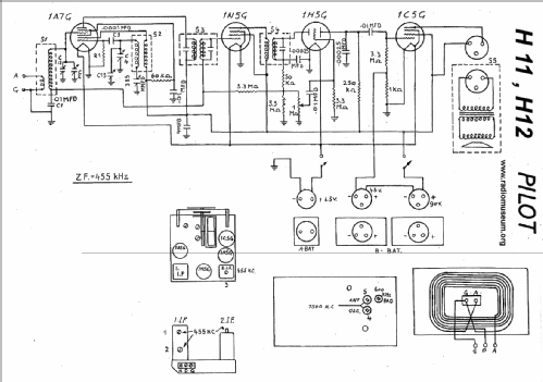 TH-12 ; Pilot Electric Mfg. (ID = 22204) Radio