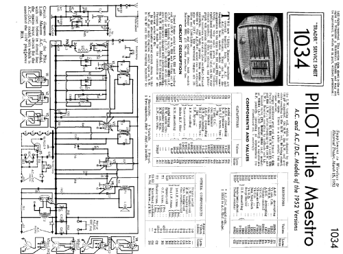 Little Maestro T65; Pilot Radio Ltd.; (ID = 1016636) Radio