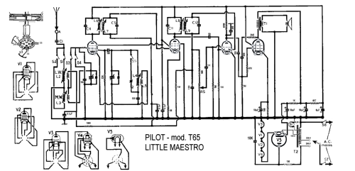 Little Maestro T65; Pilot Radio Ltd.; (ID = 2426287) Radio