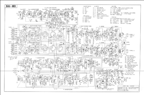 AM-FM Multiplex Receiver SX-82; Pioneer Corporation; (ID = 1890294) Radio