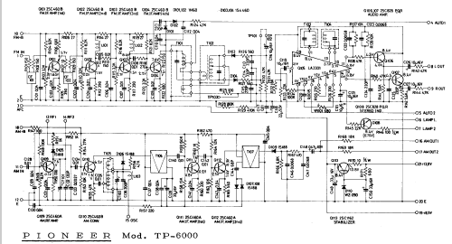 Car Radio TP-6000; Pioneer Corporation; (ID = 914778) Car Radio